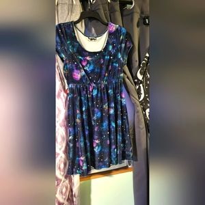 Velvety Galaxy dress